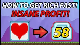 HOW TO GET RICH FAST IN 2020! EASY PROFIT WITH CARD BLOCK | Growtopia