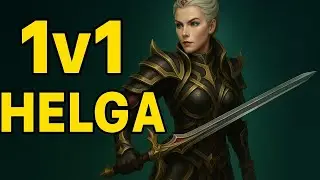 1v1 Helga gameplay Shadow Fight Arena