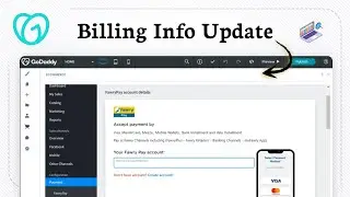 Как изменить способ оплаты GoDaddy (редактирование платежных данных)