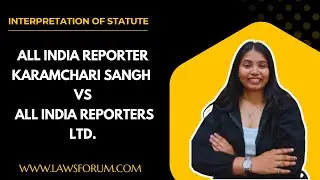 All India Reporter Karamchari Sangh v. All India Reporters Ltd.: Working Journalists Act.