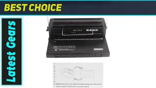 Best Binding Machine: Professional Spiral Coil Wire Binder for Offices