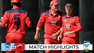 McSweeney stars as SA claim thriller despite Hughes ton | Marsh One-Day Cup 2022-23