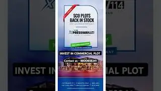 SCO PLOT FOR SALE IN GURGAON #plotforsale #commercialproperty #plot #rentalproperty #realestate #m3m