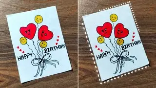 😍❤️ Happy Birthday Card ❤️😍| Birthday Greeting Card | How to Make a Birthday Card | Best friend Card