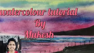 How to paint evening skies in watercolour | artwork | Art 