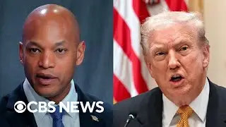 Trump and Maryland Gov. Wes Moore feud over Potomac River sewage spill