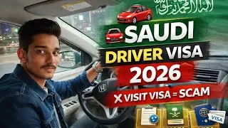 Saudi Arabia Driver Work Visa 2026 | Pakistan | Salary | Full Process | Guide with Waseem