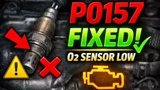 How to Fix NISSAN P0157 Engine Code in 4 Minutes | O2 Sensor Low Voltage (DIY)