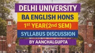 BA English Hons 2nd Semester Syllabus | Subjects & Tips for Success