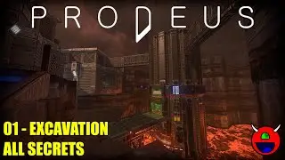 Prodeus (BETA) - 01 Excavation - All Secrets No Commentary