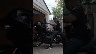 Reese on that CVO again #HarleyDavidson #BikeLife #WolverineHarleyDavidson