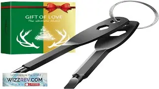 Stocking Stuffers for Men 4 in 1 Pocket Screwdriver Keychain Tools Mens Christmas Gifts