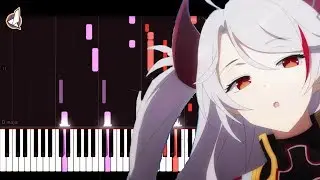 Azur Lane ED - Hikari no Michishirube | [Piano Cover] (Synthesia) 「ピアノ」