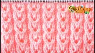 Punto Bonito Encaje El Mas Visto, 2 agujas, palitos, tricot, knitting (1029)
