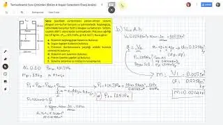 Termodinamik Soru Çözümleri #4 | Kapalı Sistemlerin Enerji Analizi (Bölüm 4)