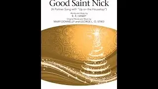 Up and Away with Good Saint Nick (2-Part Choir) - by Mary Donnelly and George L. O. Strid