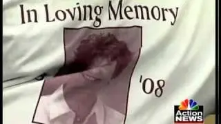 Emotional day for husband of slain woman