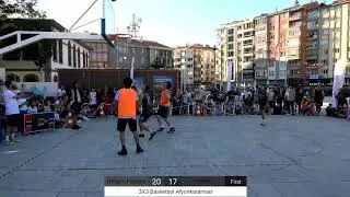 3x3 Basketbol Afyonkarahisar 100.Yıl Zafer Turnuvası Final maçı