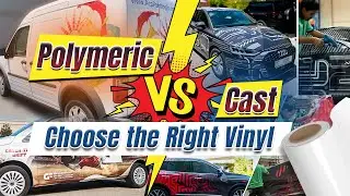 Polymeric vs Cast Vinyl - what's the difference? (Car Wrap Secrets You Need To Know!)