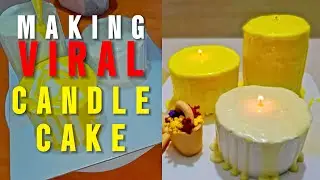 Candle Cake with a REAL FLAME on Top?!