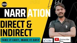 Narration | Direct & Indirect Speech | Grammar Classes 2022 | Grammar Mania |
