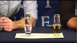 08 Vätskors olika densitet - LTHs julkalender 2011