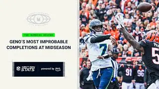 Next Gen Stats: Geno Smith&rsquo;s 5 Most Improbable Completions At Midseason