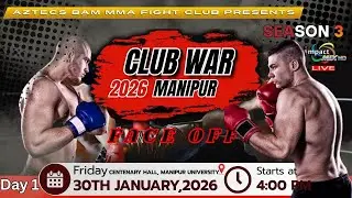 AZTECS BAM MMA FIGHT CLUB PRESENTS 