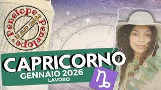 OROSCOPO CAPRICORNO GENNAIO 2026 ♑️ • Astrologia  •