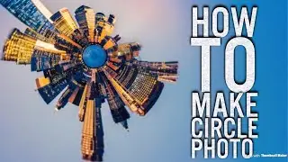 How to make Round Photos ? | How to make 360 photography using your Phone ??