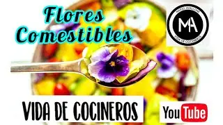 Flores Comestibles, acá está el video que buscabas, para los amantes de la cocina #florescomestibles