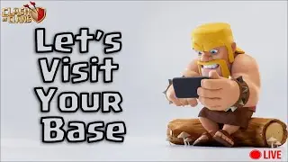 LET'S VISIT YOUR BASES | TH 18 LEGEND PUSHING 😃 || COC LIVE