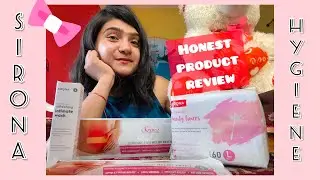 Sirona hygiene Products review💋//Good news for girls 🤩//Feminine personal care❤️ //Meenakshi Sati