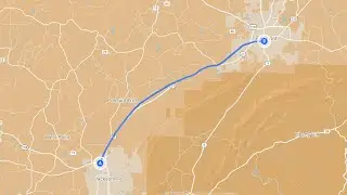 BTSA - Chief Ladiga Trail - Jacksonville, AL to Piedmont, AL (Eastbound)