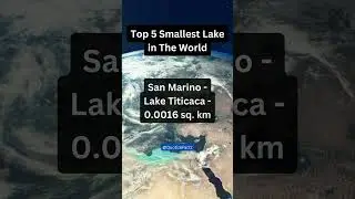 Top 5 Smallest Lake  in the World || #shorts