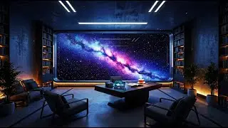 Deep Focus: Space Ambience (No Distractions) 🚀 4K