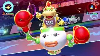 Mario Tennis Aces - All Character Entrances & All Special Shots KO