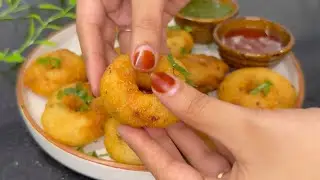 Easy Crispy Suji Rings Recipe | Suji Nashta in just 15Mins