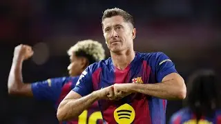 Robert Lewandowski Goal, Qarabag - Barcelona 2-4 Goals Highlights  | UEFA Champions League - 2026