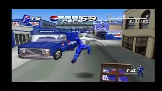 [PSX] Pepsiman - Full Game Walkthrough [No Commentary]