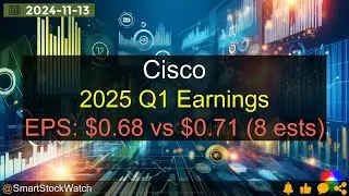 [EPS Miss by 4%] Cisco - 2025 Q1 Earnings Analysis