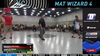 Mat 13 285 Grayson Walthall Tennessee 1 Vs Kawaun DeBoe Pennsylvania
