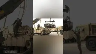 US Army, NATO. M88 Hercules armored recovery vehicle in Latvia.