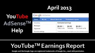 YouTube AdSense Earnings Report Changes
