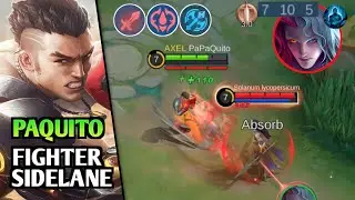 PAQUITO TUTORIAL TO COUNTER PRO ARLOTT IN SIDELANE | PAQUITO HARD CARRY AGAINST HARD ENEMIES| MLBB