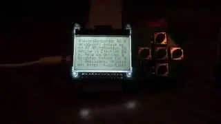 Twitter wall with Raspberry Pi and mini LCD