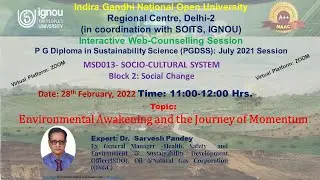 Environmental Awakening and the journey of Momentum