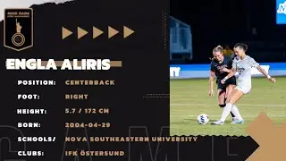 Engla A.- Swedish Centerback 2025 College Recruit