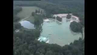 Aerial panorama of Port Revel Shiphandling Training Centre