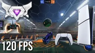 PS5 Slim ASMR 😴 Rocket League Ranked 🏆 Satisfying 120 FPS 4K